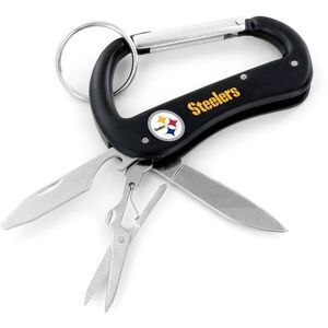 Aminco NFL Pittsburgh Steelers Carabiner Multi-Tool Key Chain